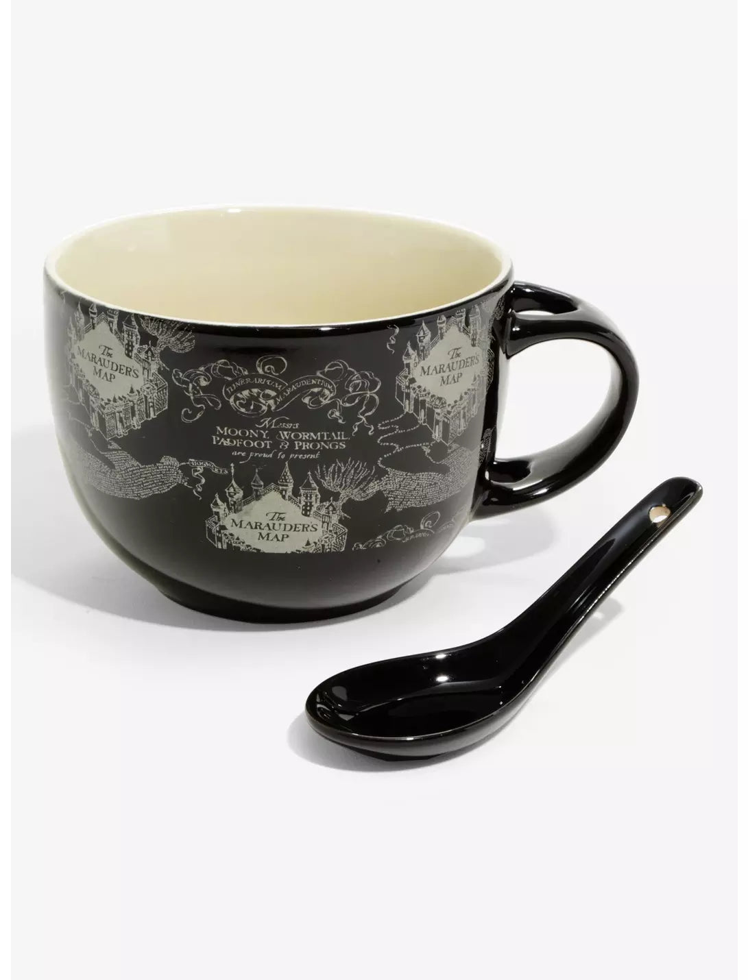 Harry Potter Soup Mug & Spoon - Marauder's Map