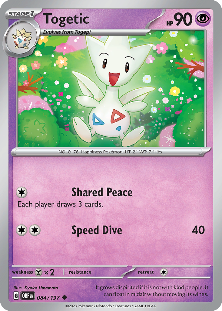 Togetic - 084/197 - Reverse Holofoil