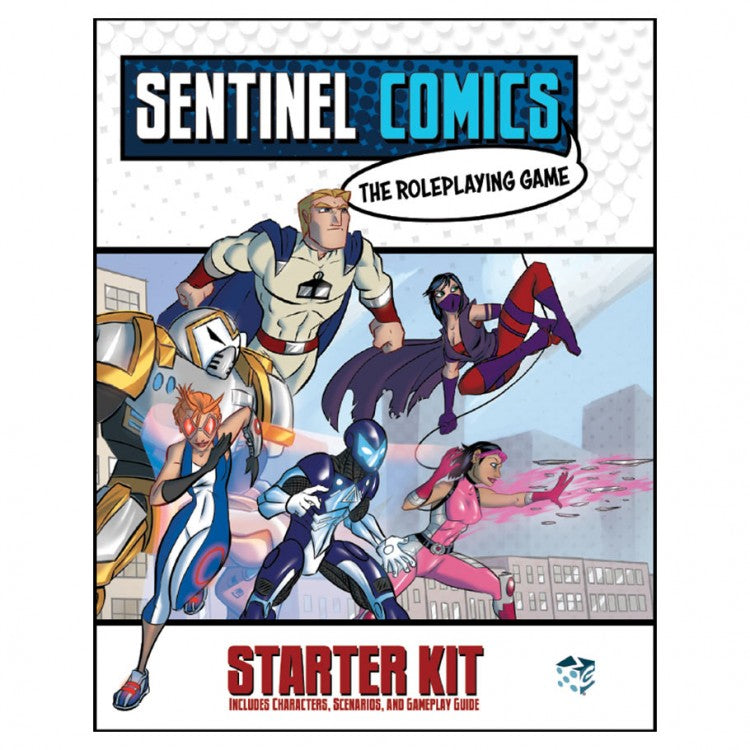 Sentinel Comics: the Roleplaying Game Starter Kit Board Game
