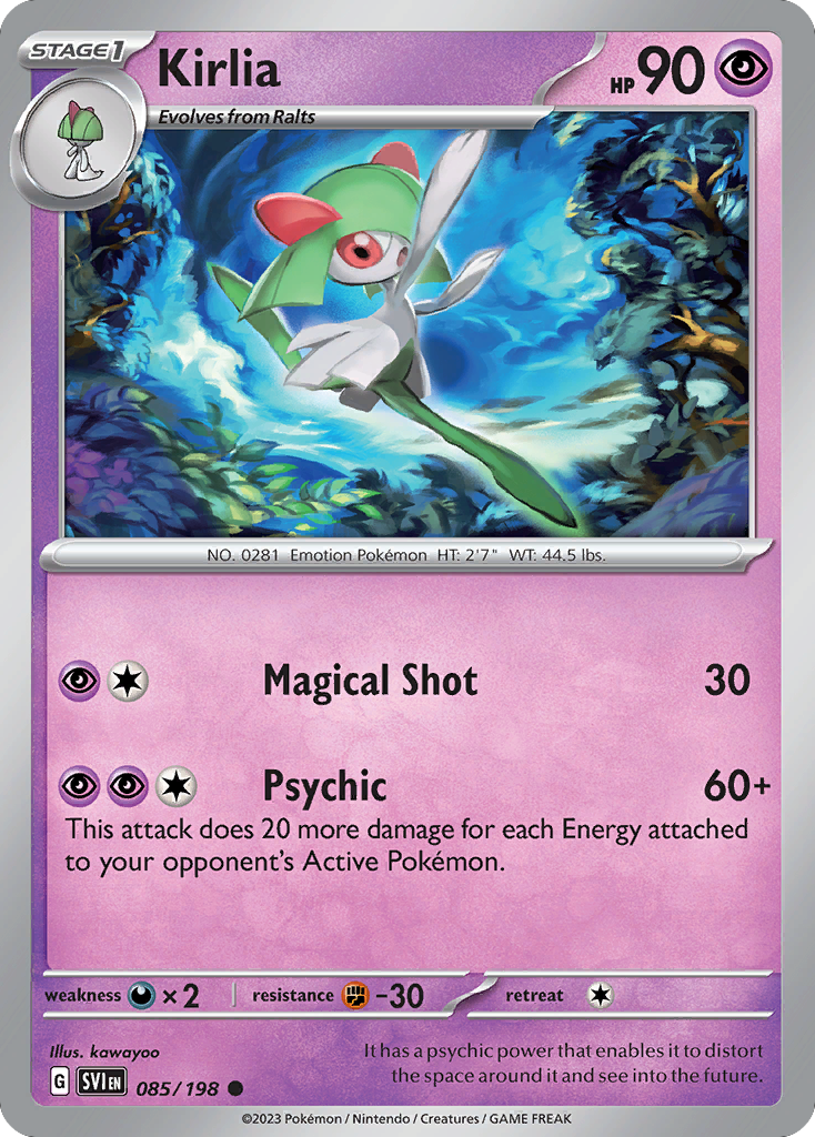 Kirlia  - 085/198 - Reverse Holofoil