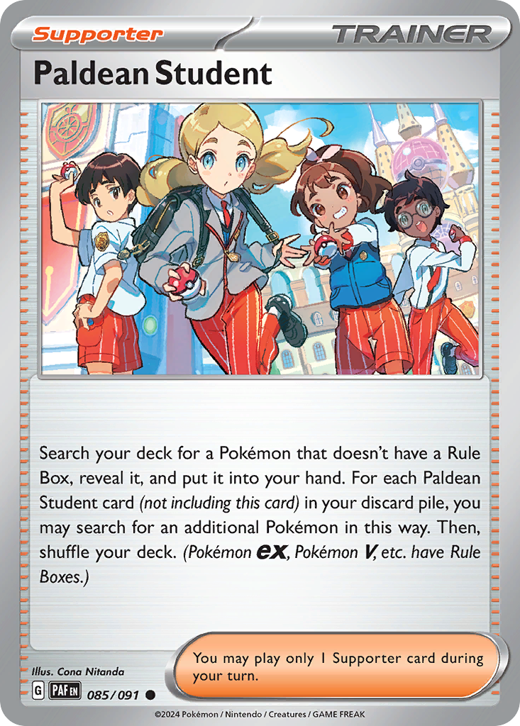 Paldean Student  - 085/091