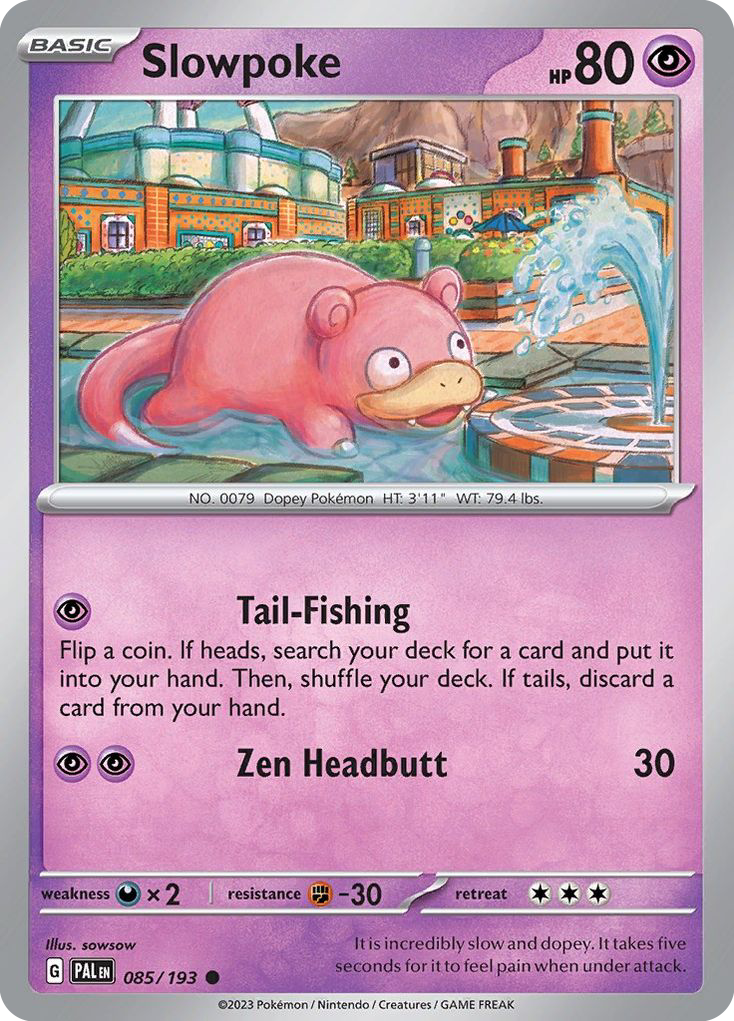 Slowpoke - 085/193 - Reverse Holofoil