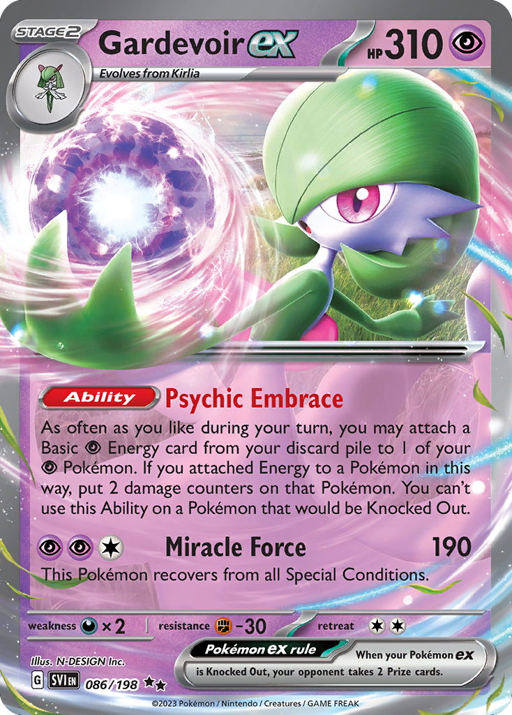 Gardevoir ex  - 086/198