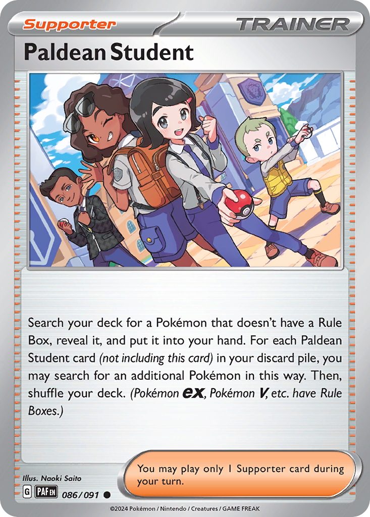 Paldean Student  - 086/091