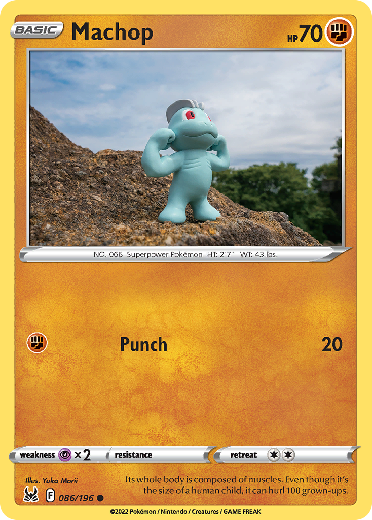 Machop - 086/196 - Reverse Holofoil