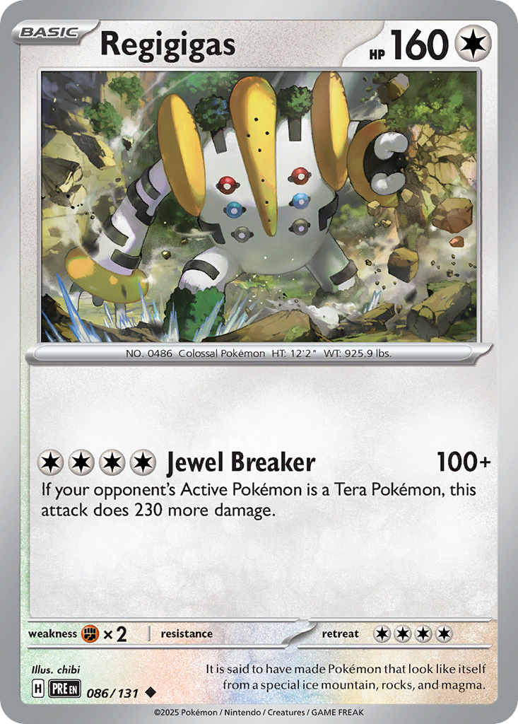 Regigigas (Poke Ball Pattern) - 086/131