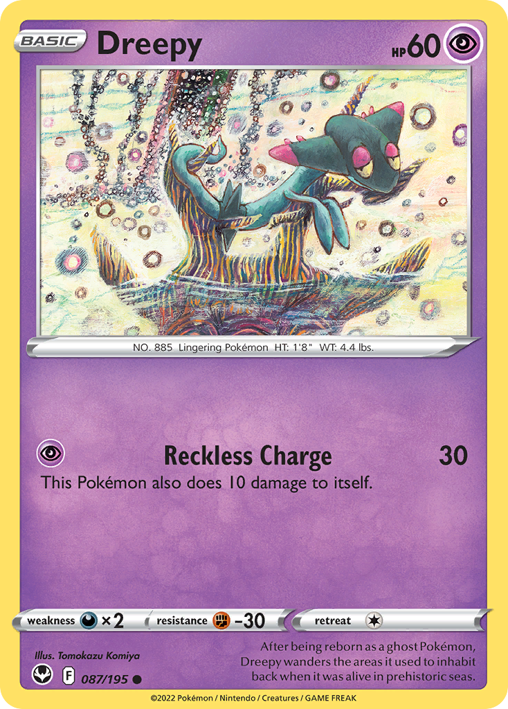 Dreepy - 087/195 - Reverse Holofoil