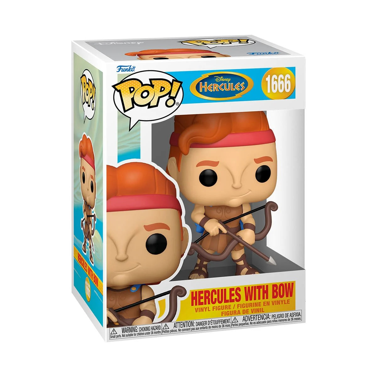 Pop Animation Hercules with Bow Figure