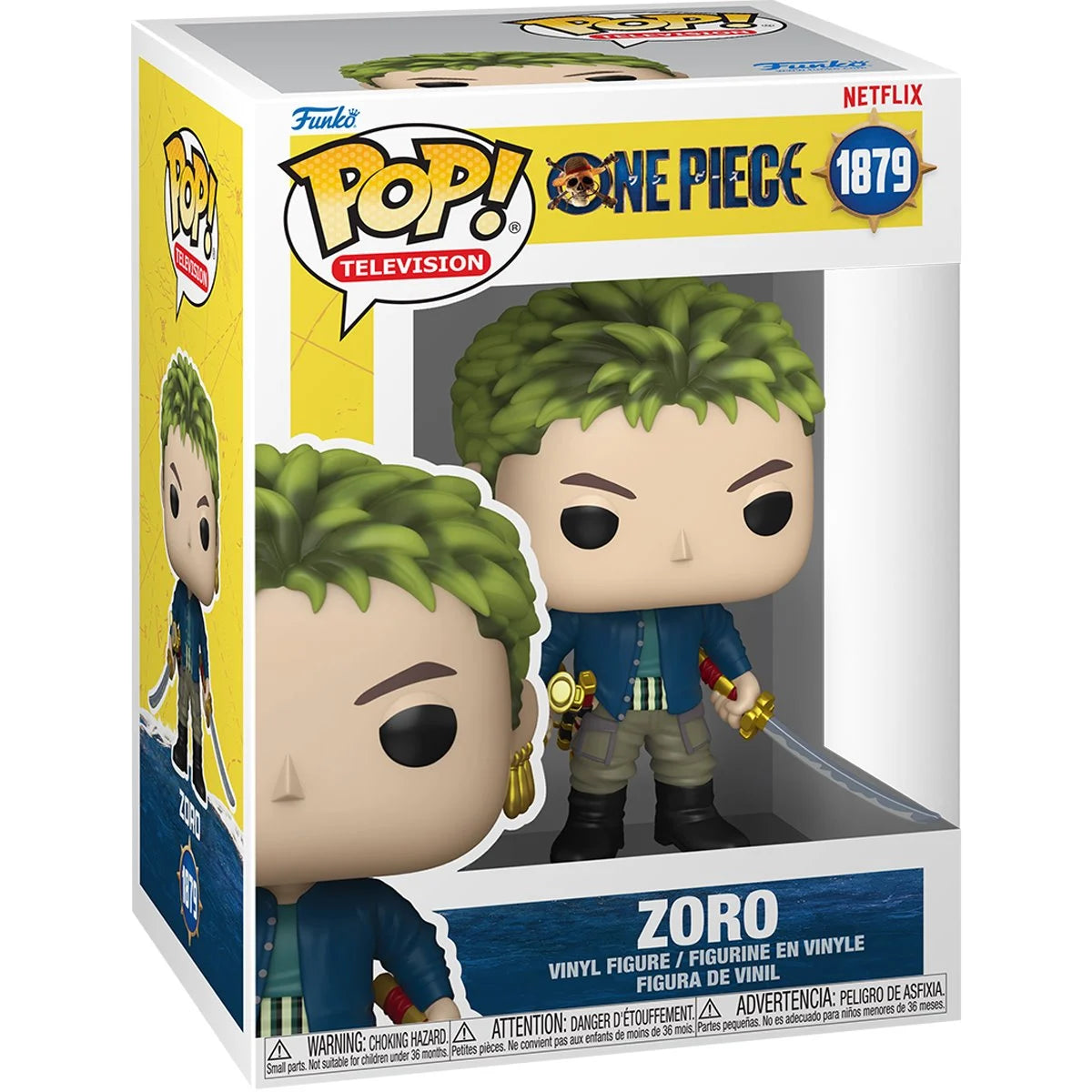 Pop Animation One Piece Live Action Zoro Figure