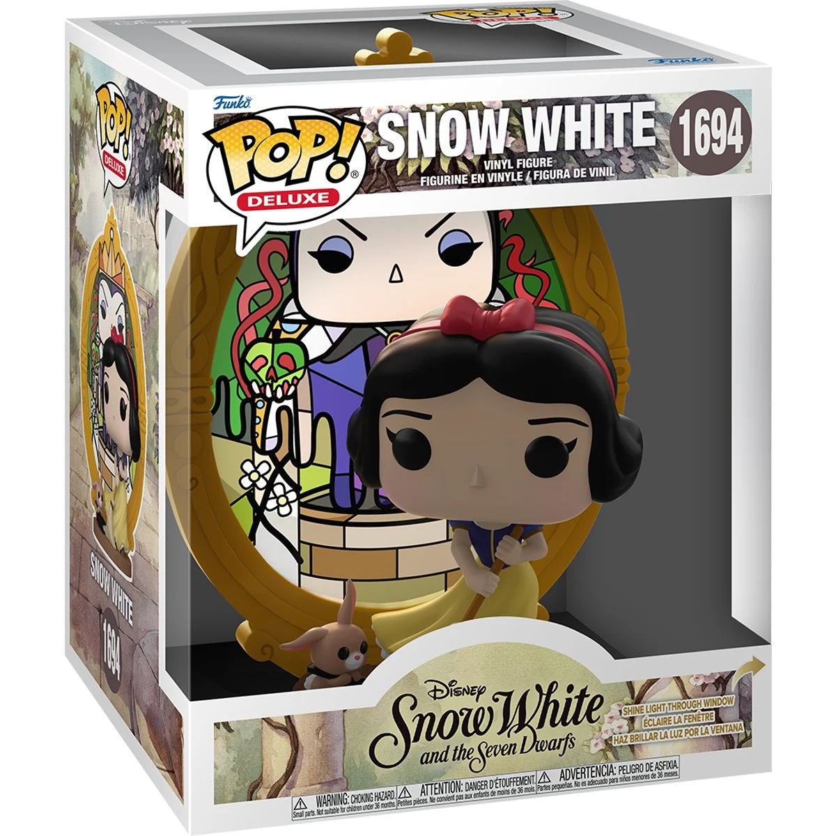 Pop Animation Snow White and the Seven Dwarfs Snow White Stained Glass Figure