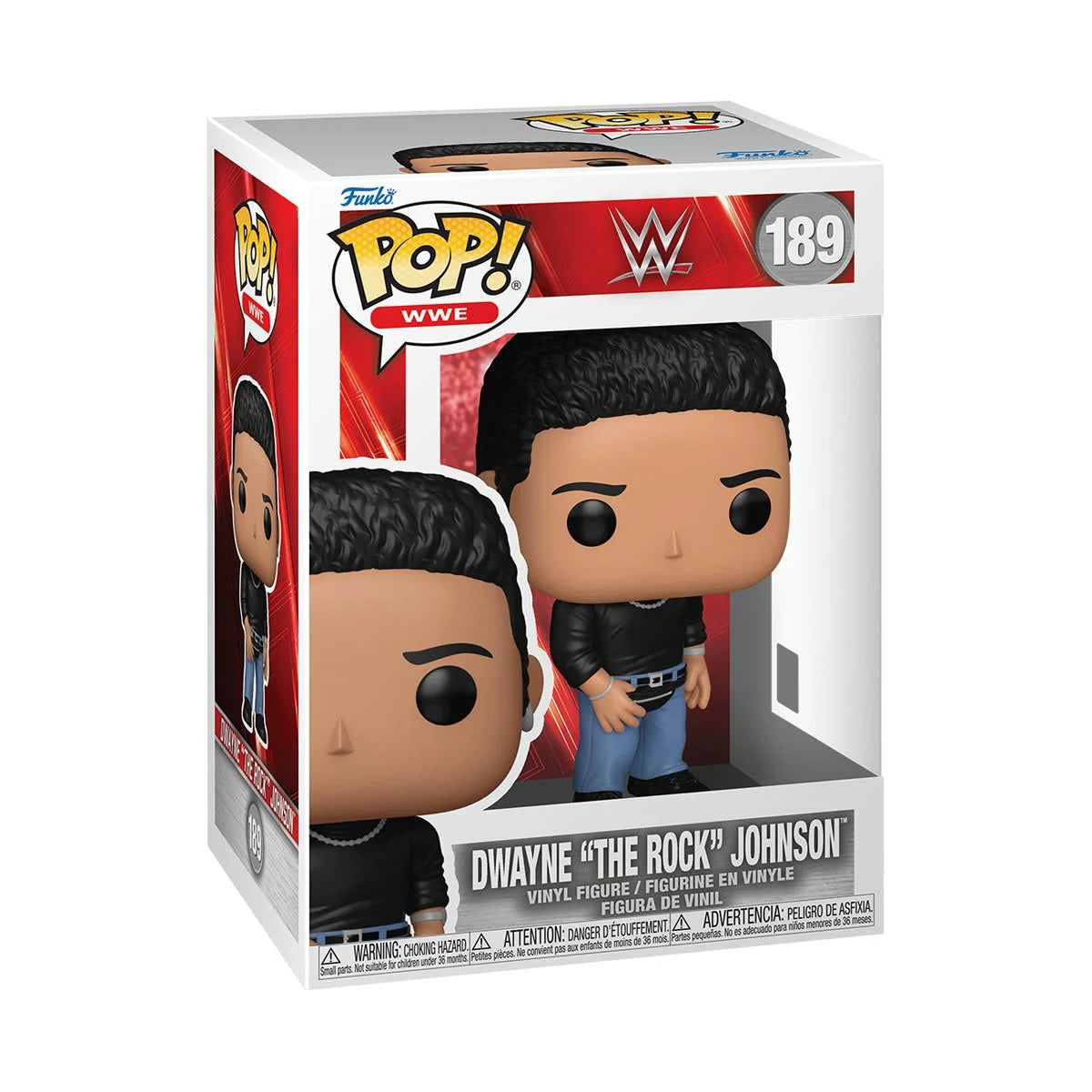 Pop Sports WWE Dwayne The Rock Johnson with Fanny Pack Figure