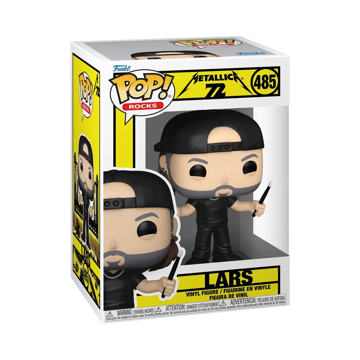 Pop Music Metallica Lars (72 Seasons) Figure