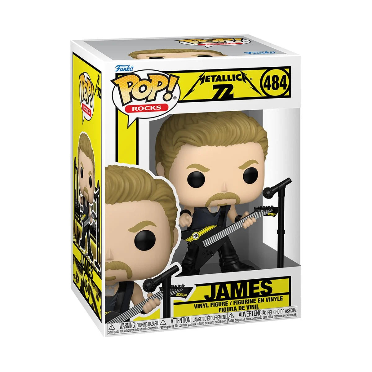 Pop Music Metallica James (72 Seasons) Figure
