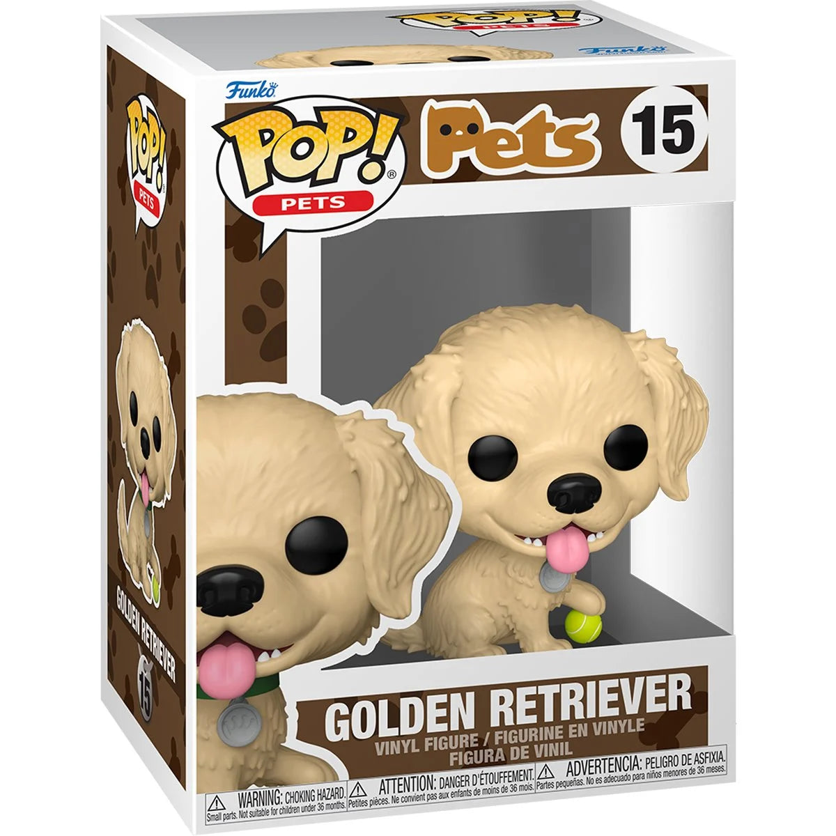 Pop Pets Golden Retriever Figure