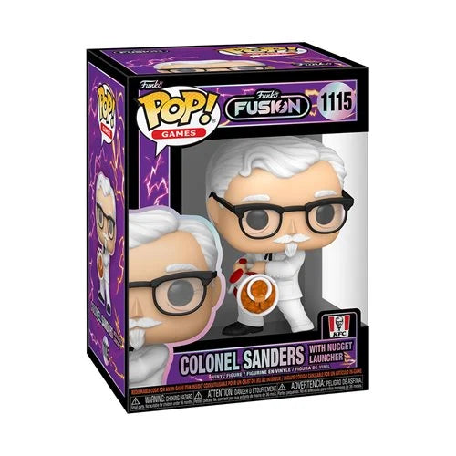 Pop Games Fusion Colonel Sanders with Nugget Launcher Figure