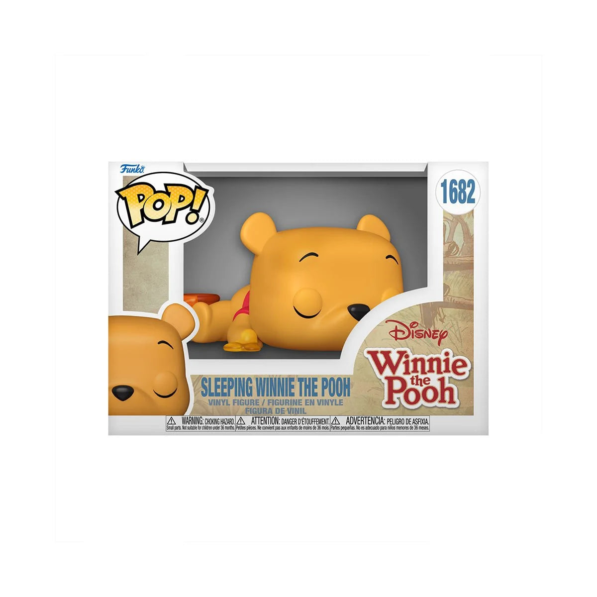 Pop Animation Winnie the Pooh Sleeping Winnie the Pooh Figure