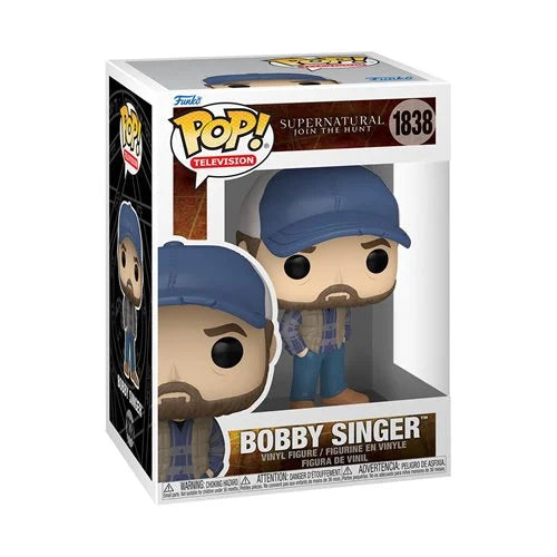 Pop TV Supernatural Bobby Singer Figure