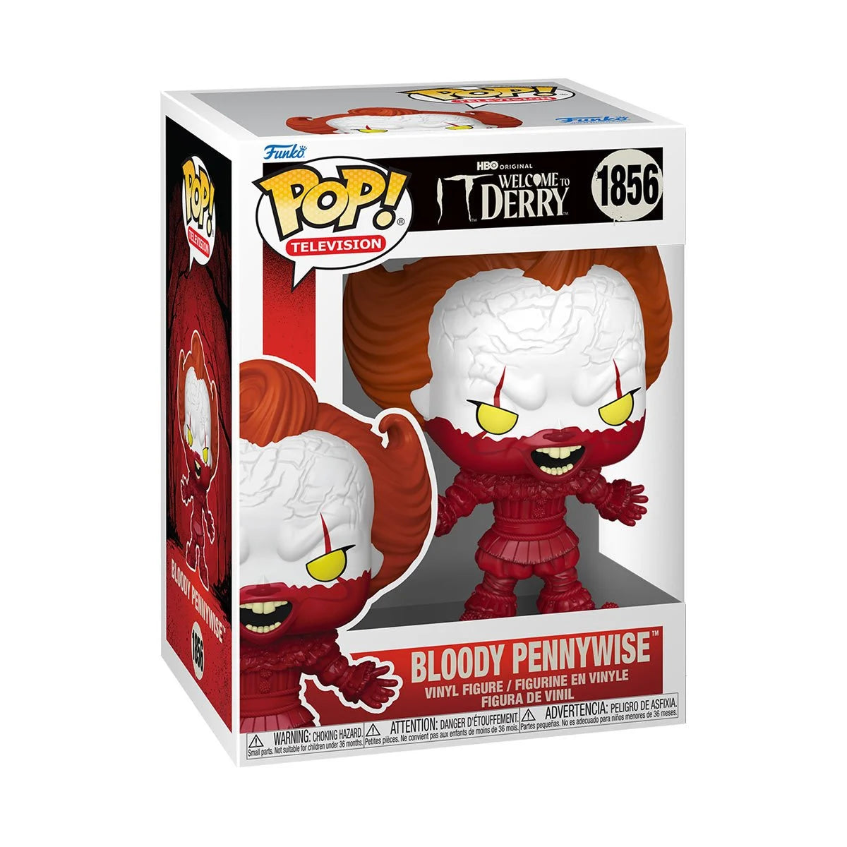 Pop TV It: Welcome to Derry Bloody Pennywise Figure