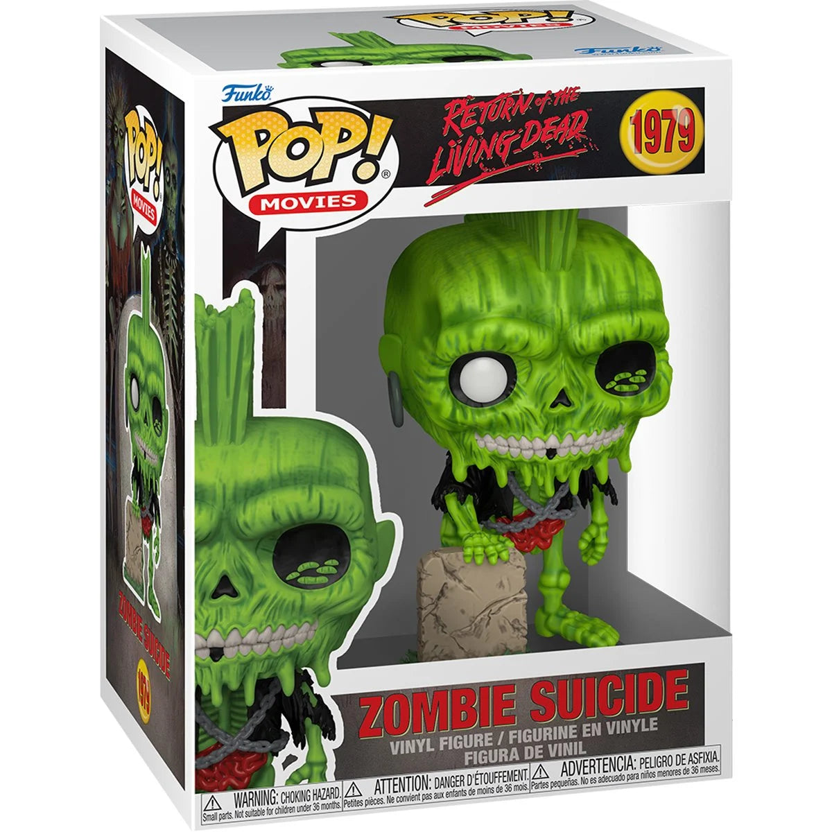 Pop Movies Return of the Living Dead Zombie Suicide Figure