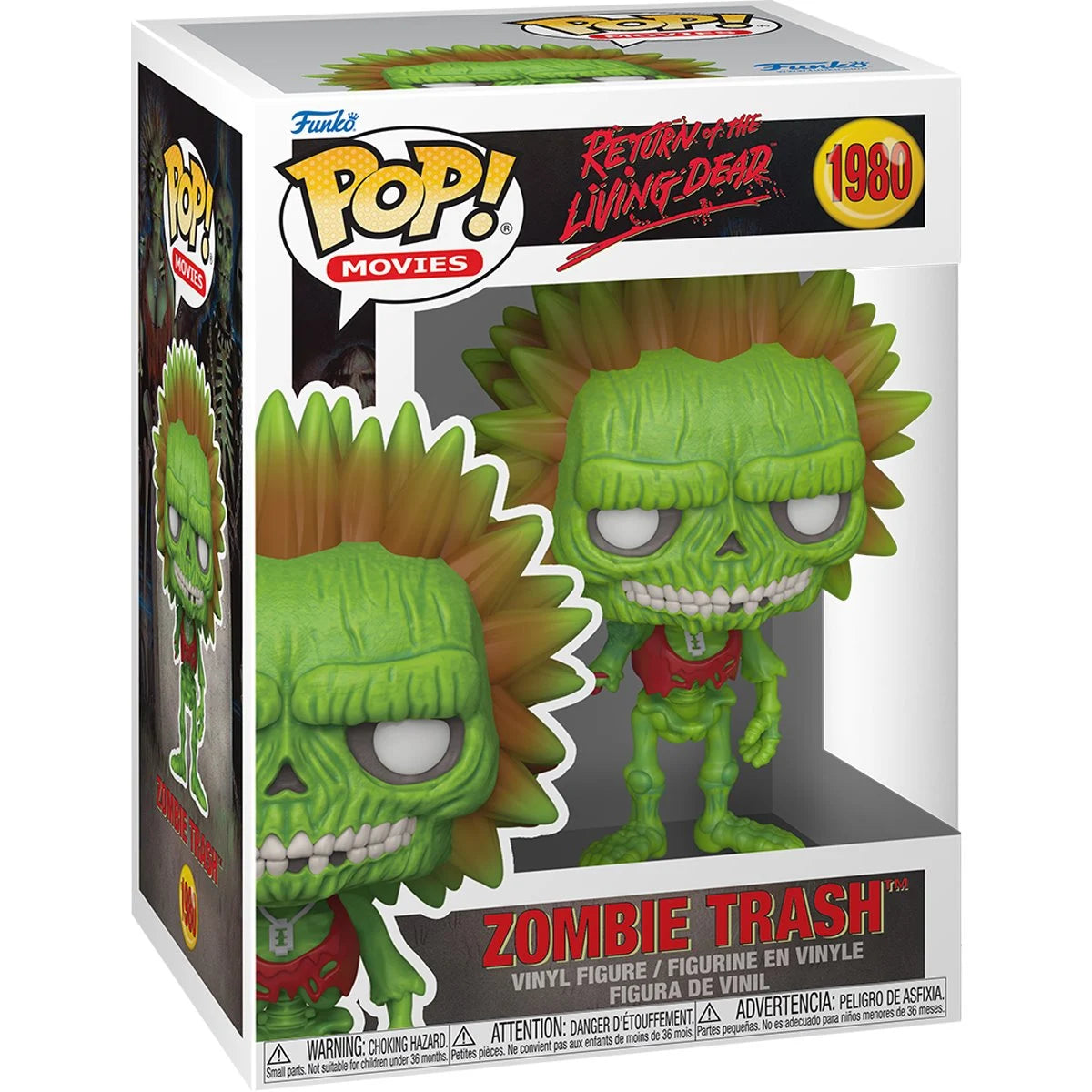 Pop Movies Return of the Living Dead Zombie Trash Figure