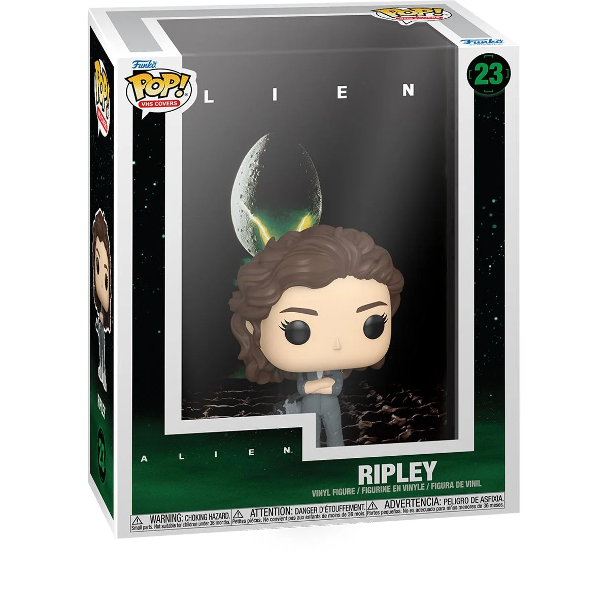Pop Movies Alien Ripley VHS Cover Figure