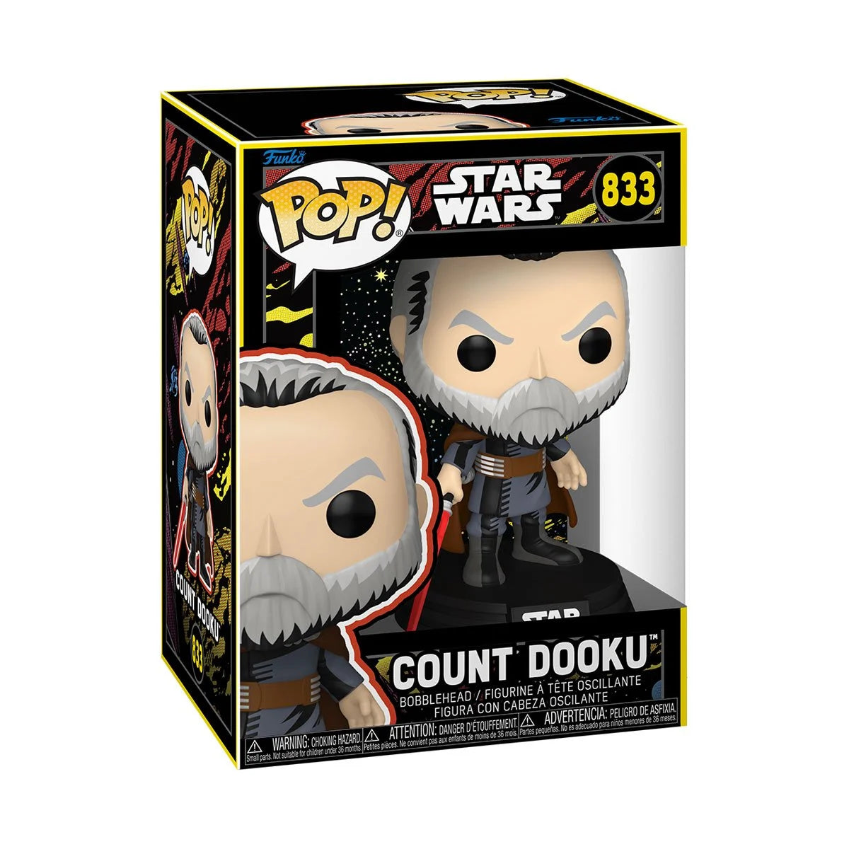 Pop Star Wars May the Fourth Count Dooku (Retro) Figure
