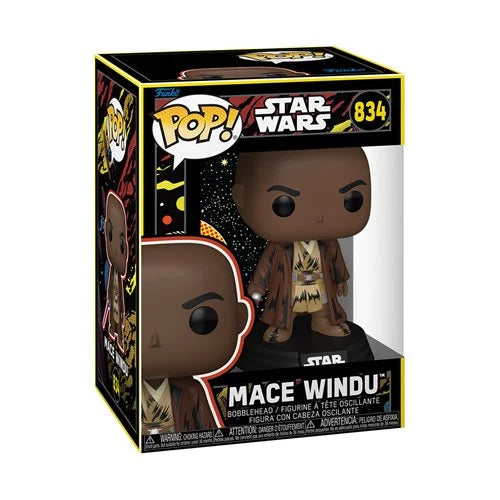 Pop Star Wars May the Fourth Mace Windu (Retro) Figure