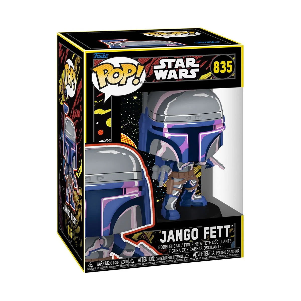 Pop Star Wars May the Fourth Jango Fett (Retro) Figure
