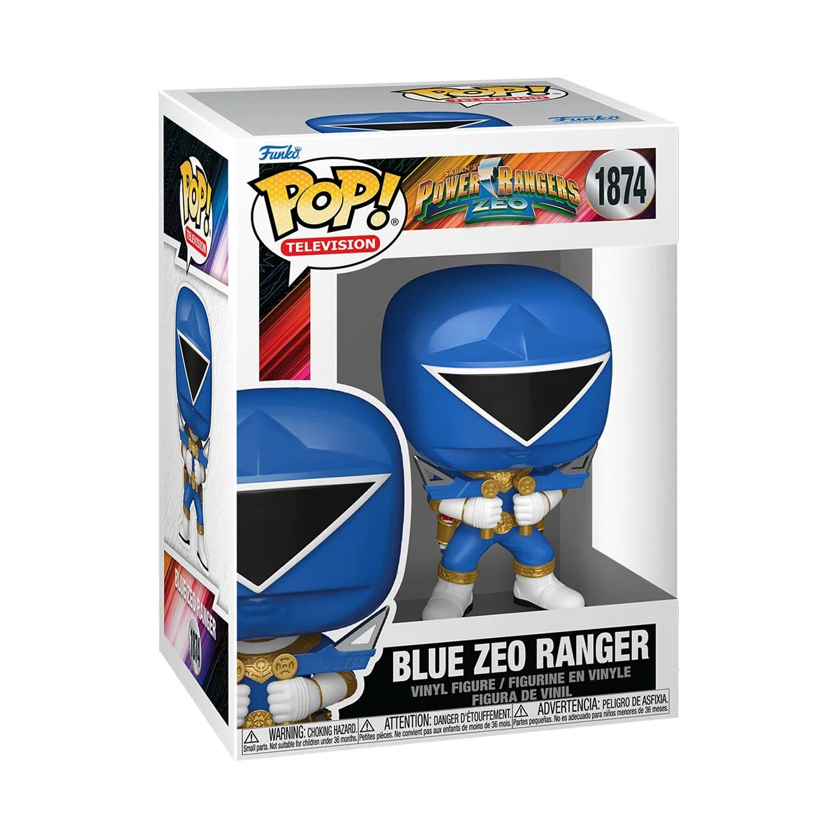 Pop TV Power Rangers Zeo Blue Zeo Ranger Figure