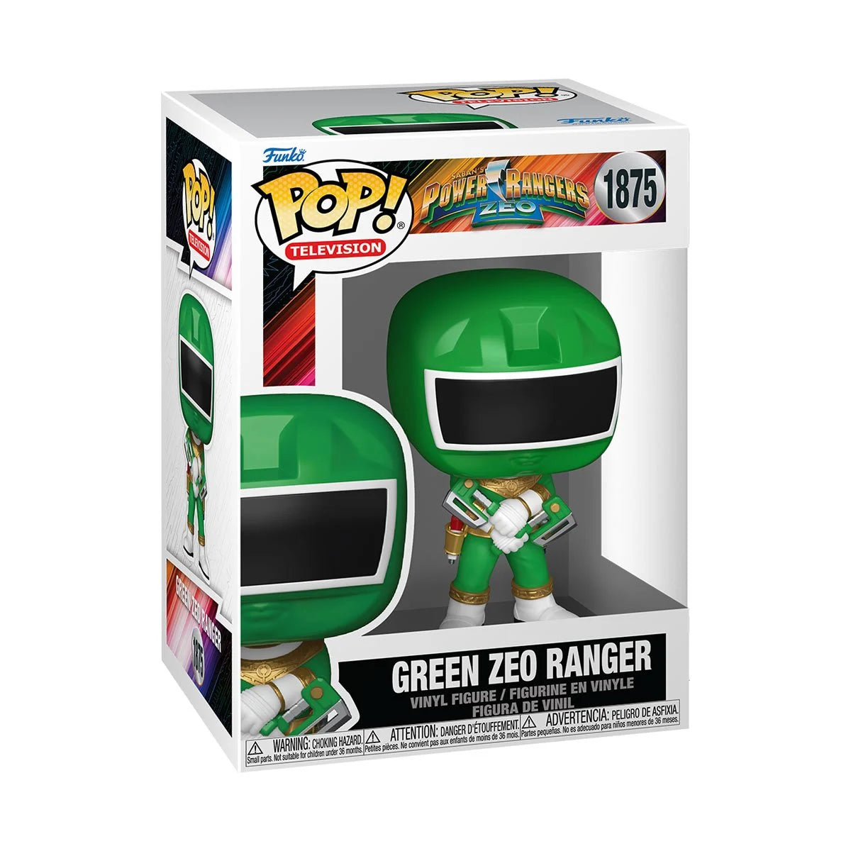 Pop TV Power Rangers Zeo Green Zeo Ranger Figure
