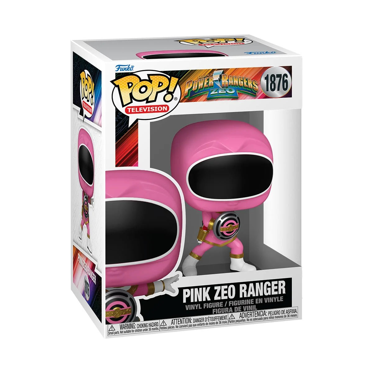 Pop TV Power Rangers Zeo Pink Zeo Ranger Figure
