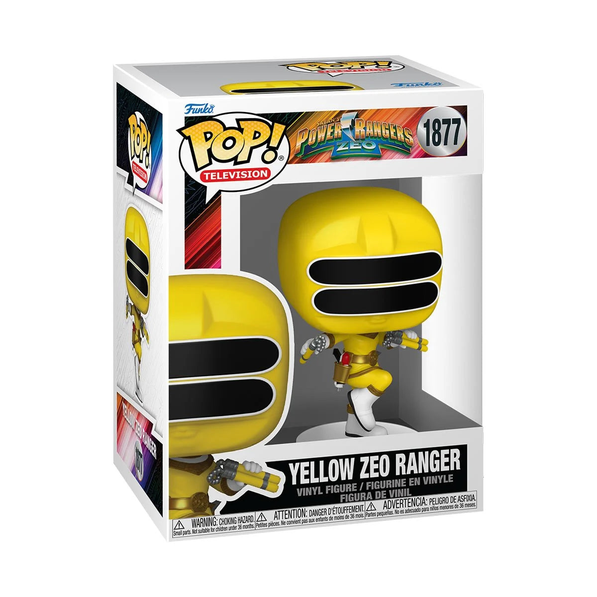 Pop TV Power Rangers Zeo Yellow Zeo Ranger Figure