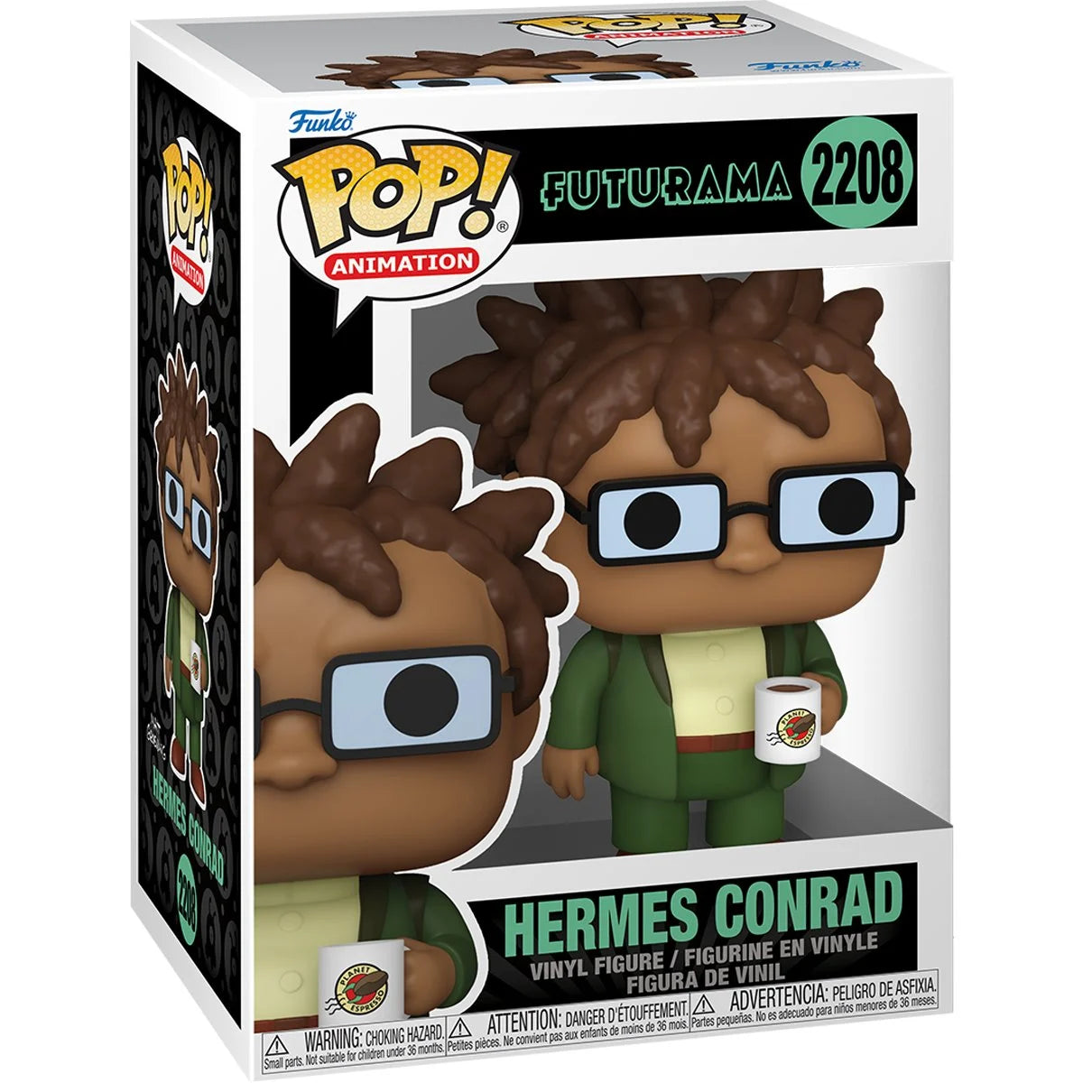 Pop Animation Futurama Hermes Conrad Figure
