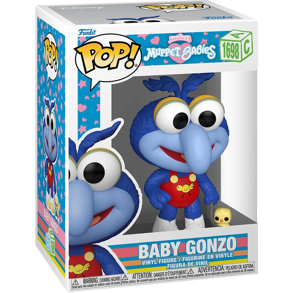 Pop Animation Muppet Babies Baby Gonzo Figure