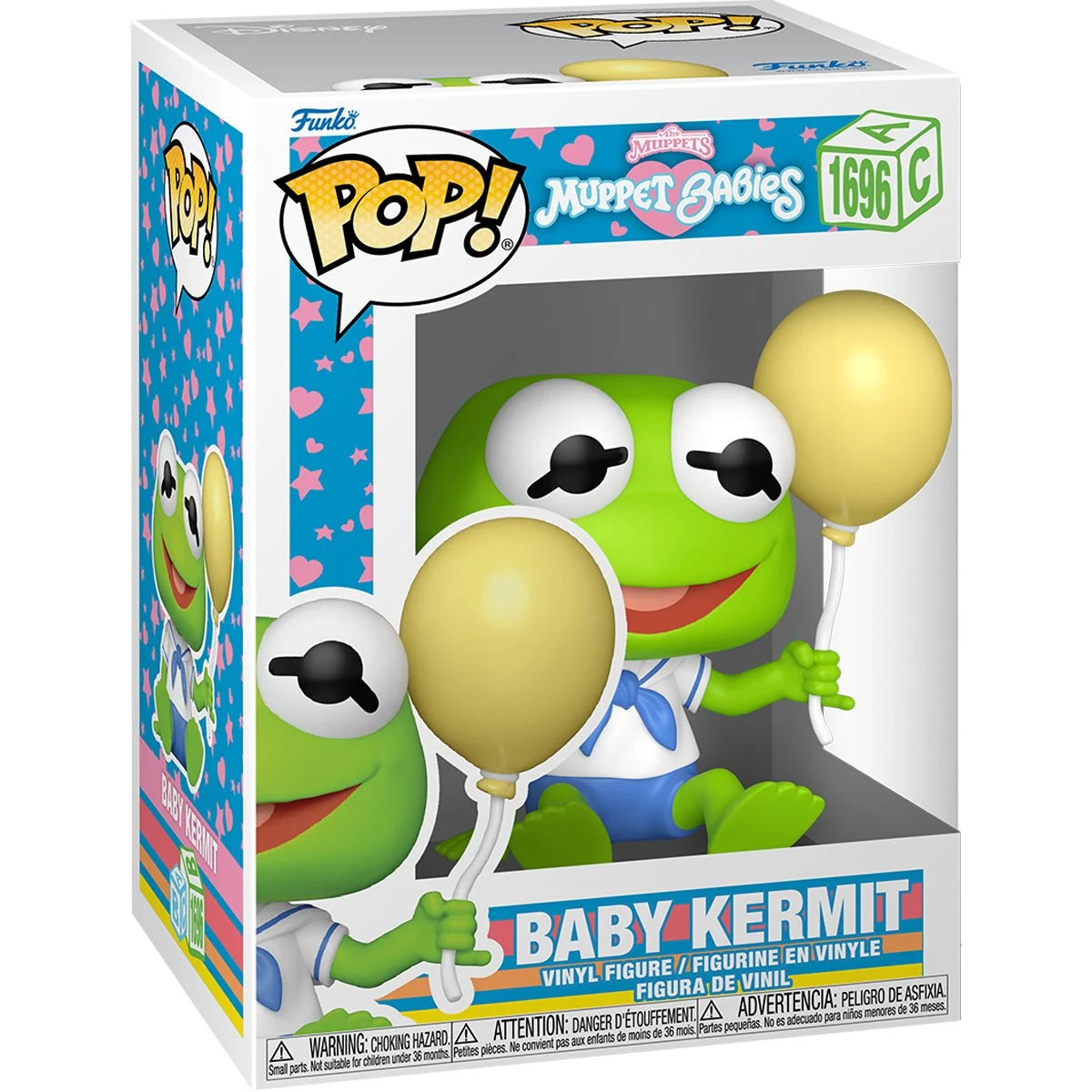 Pop Animation Muppet Babies Baby Kermit Figure