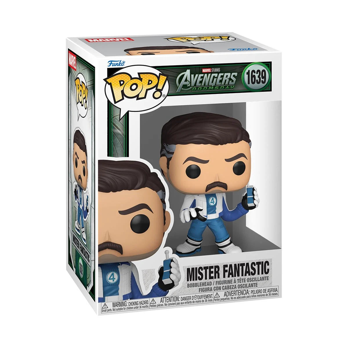 Pop Marvel Avengers: Doomsday Mister Fantastic Figure