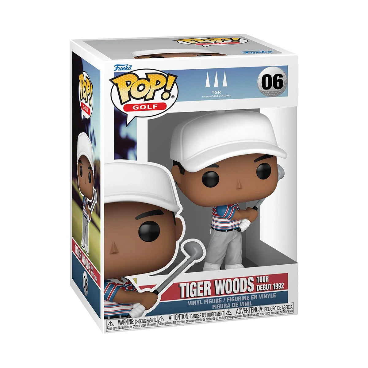 Pop Sports Tiger Woods Tour Debut 1992 Figure
