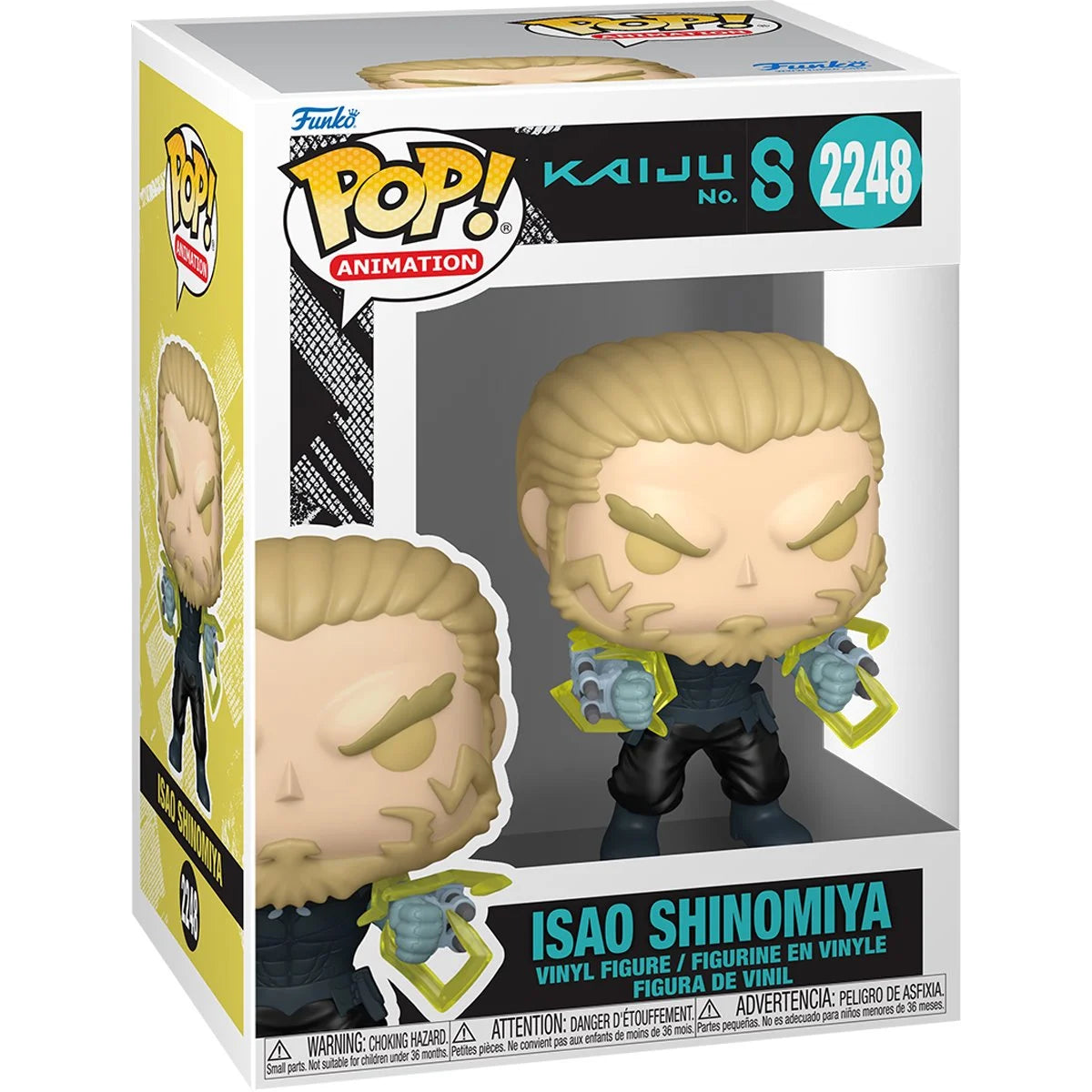 Pop Animation Kaiju No. 8 Isao Shinomiya Figure