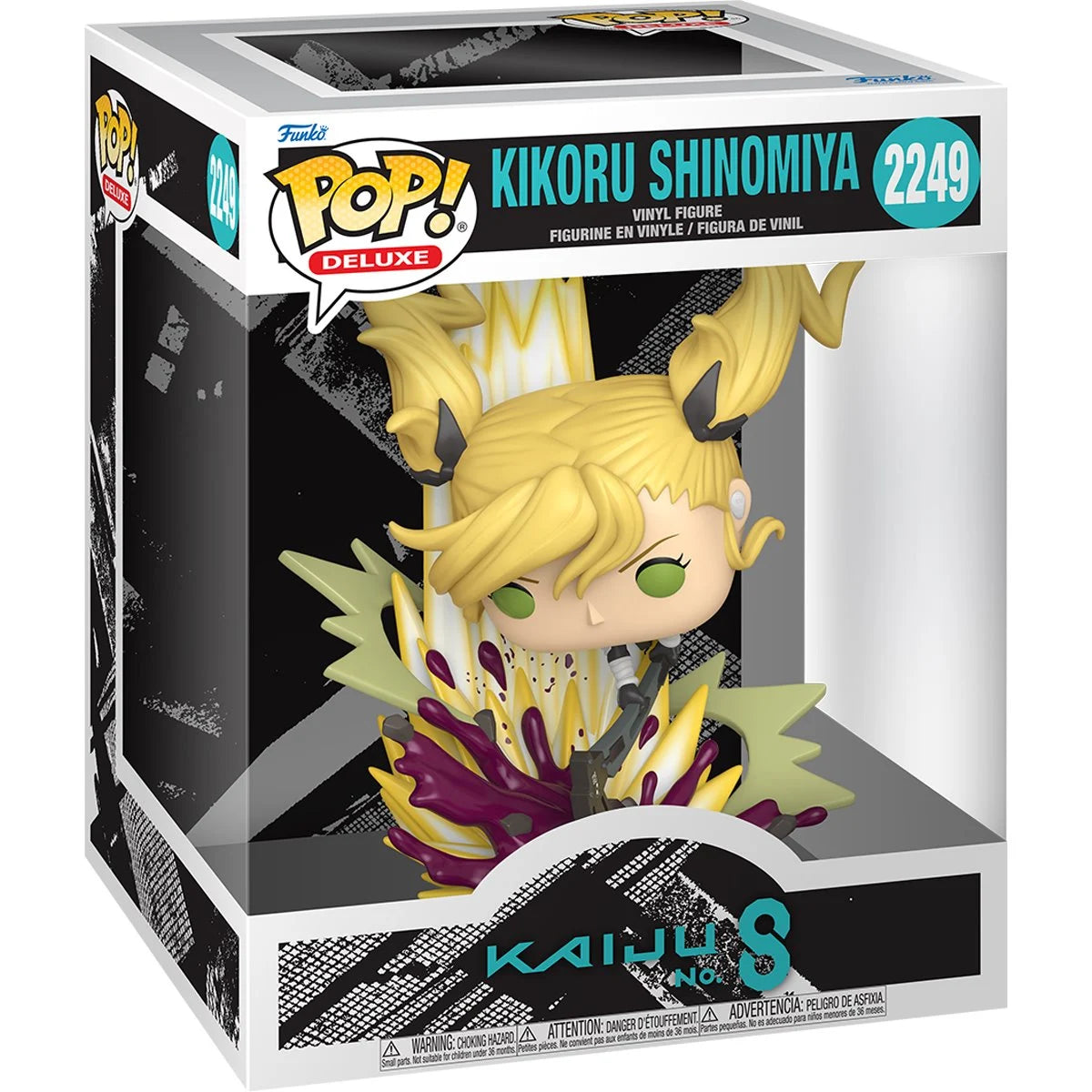 Pop Animation Kaiju No. 8 Kikoru Shinomiya (Axe Slam) Deluxe Figure