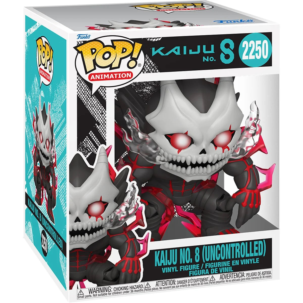 Pop Animation Kaiju No. 8 (Uncontrolled) Super 6 1/2-Inch Figure