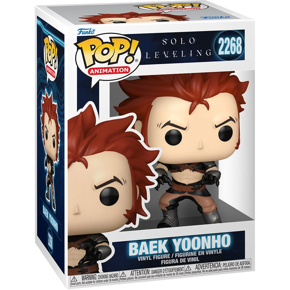 Pop Animation Solo Leveling Baek Yoonho Figure