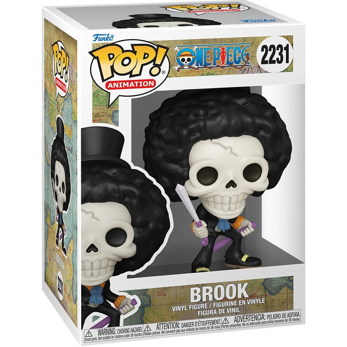 Pop Animation One Piece Brook Figure