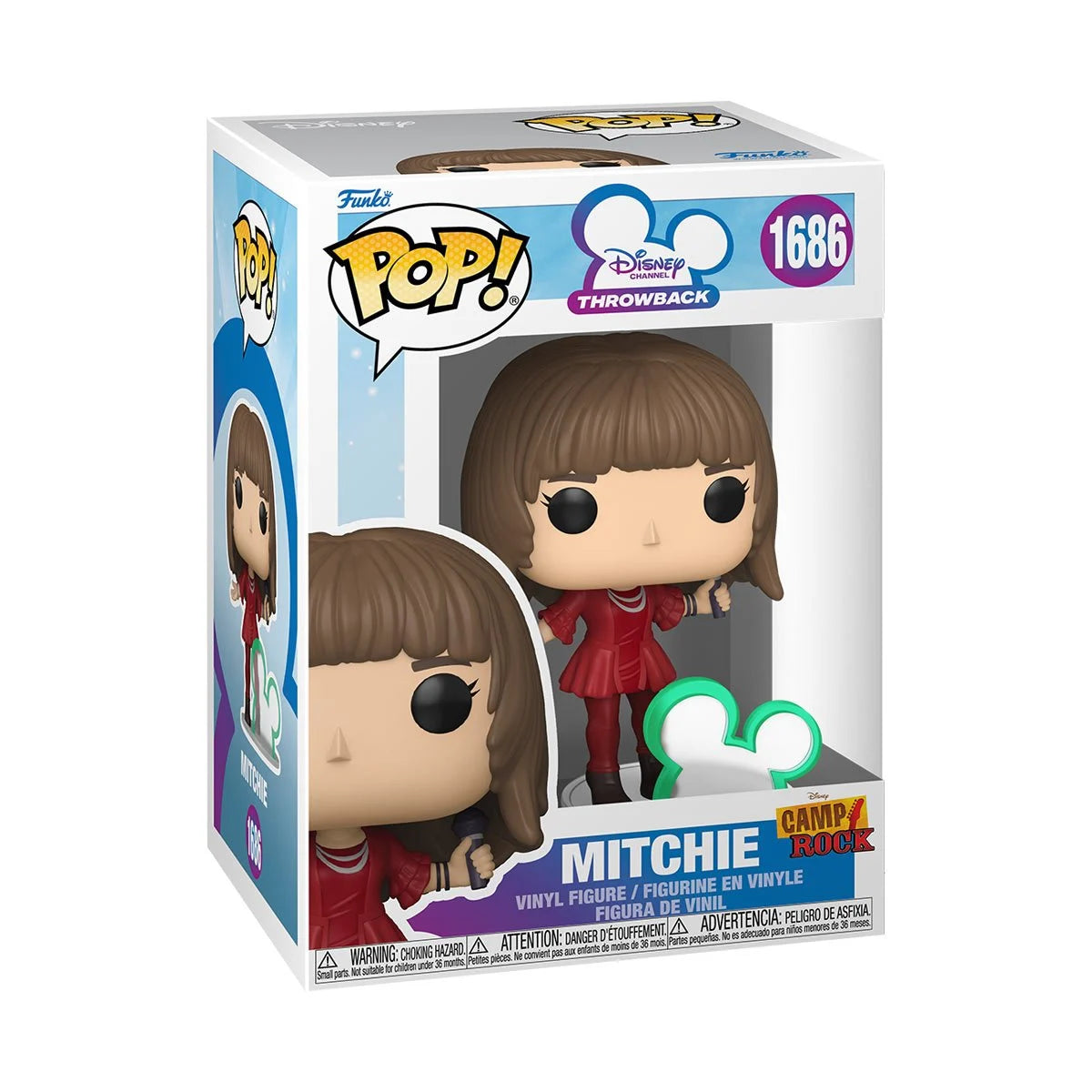 Pop TV Camp Rock Mitchie with Disney Icon Figure