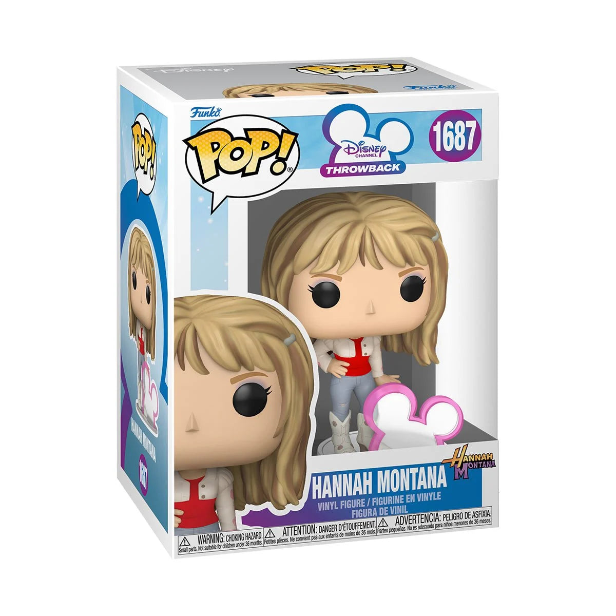 Pop TV Hannah Montana with Disney Icon Figure