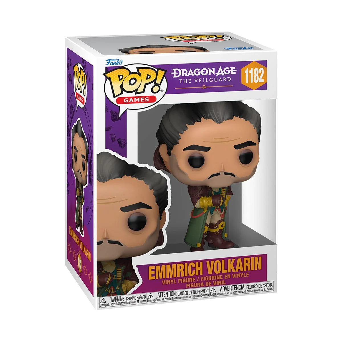 Pop Games Dragon Age: The Veilguard Emmrich Volkarin Figure
