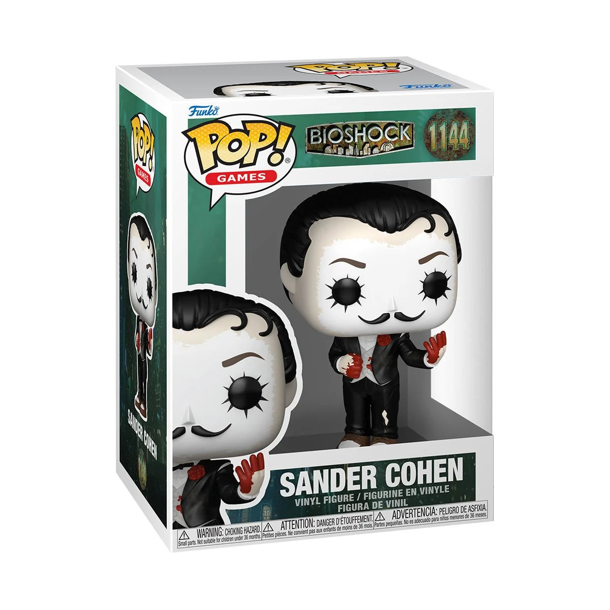 Pop Games Bioshock Sander Cohen Figure