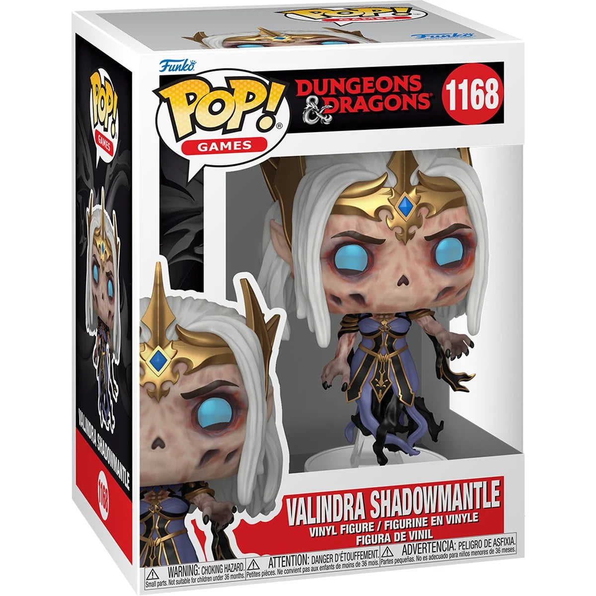 Pop Games Dungeons & Dragons Valindra Shadowmantle Figure