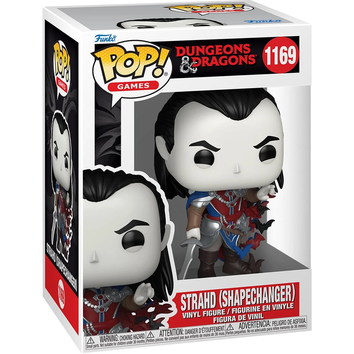 Pop Games Dungeons & Dragons Strahd (Shapechanger) Figure