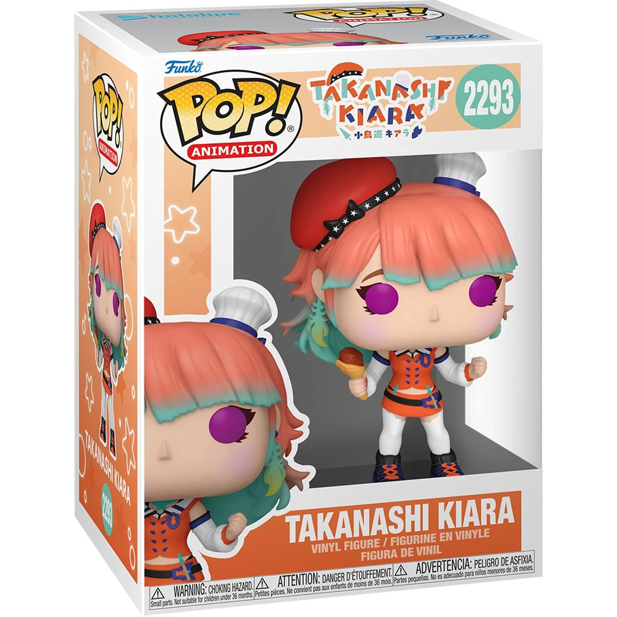 Pop Animation Hololive Takanashi Kiara Figure