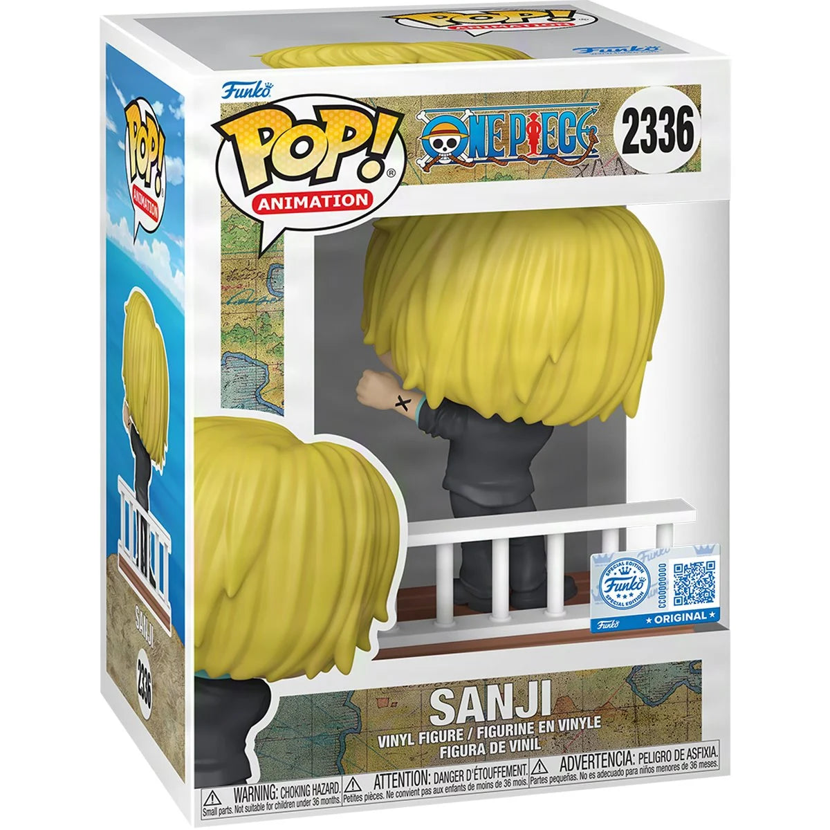 Pop Animation One Piece Straw Hat Pirates Sanji Figure